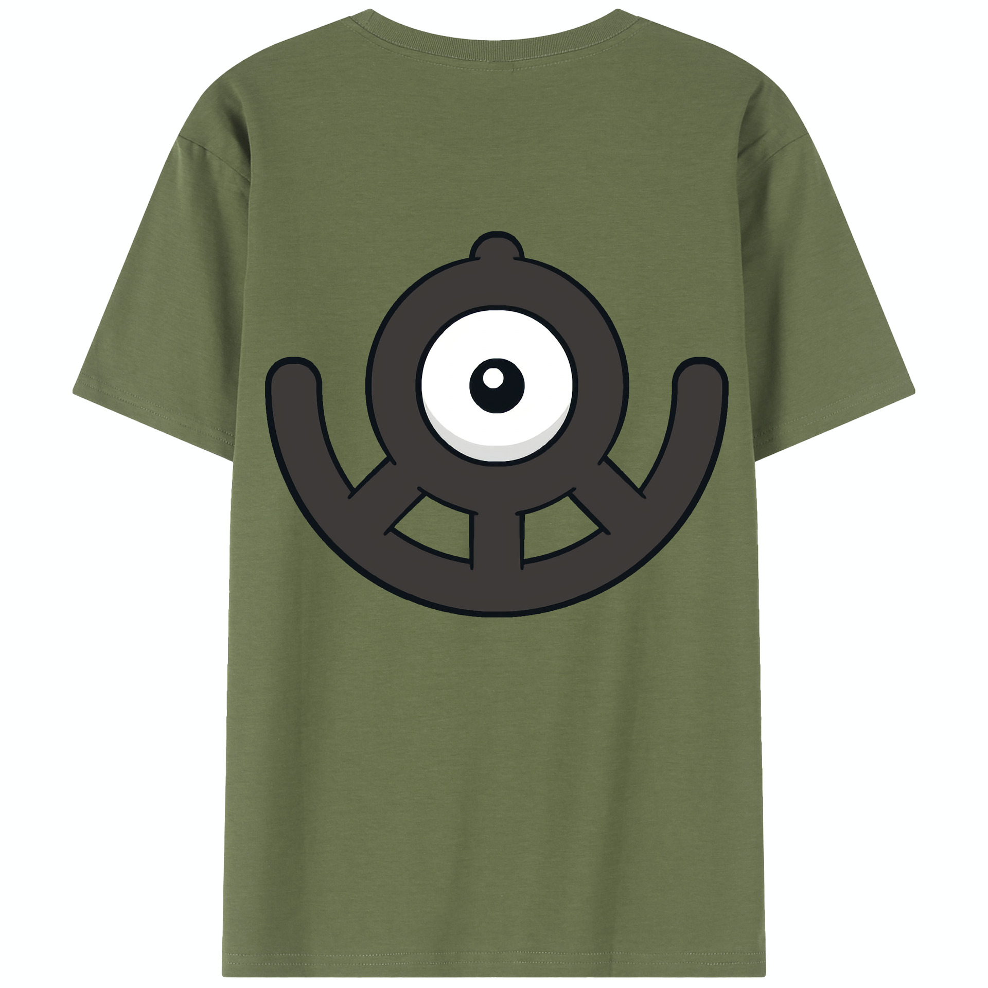 （画像用） ポケットモンスター Pokémon 綿100％半袖Tシャツ（背面プリント）